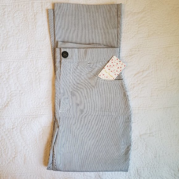 NWT Free People Strip Pants, Size M. - Picture 2 of 16